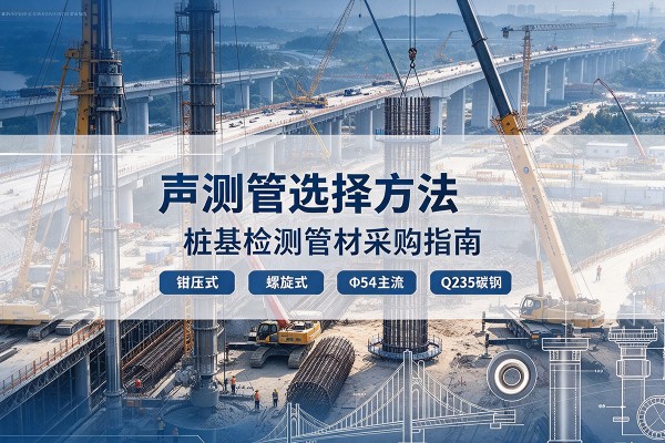 同仁声测管选型标准