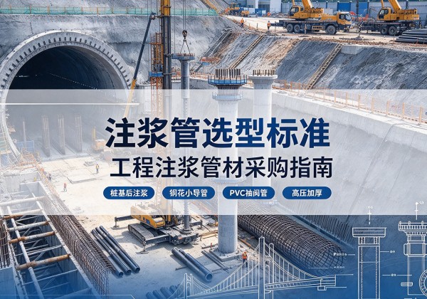 同仁注浆管选型标准